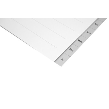 BIELLA Separatori PP A4 47141491U grigio Déc-Jan FR