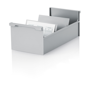 STYRO Karteikasten quer A6 30-632.85 grau