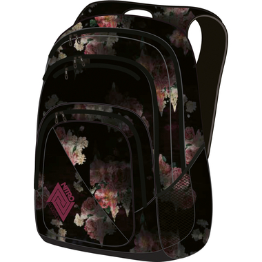 NITRO Sac à dos Stash 29, black rose 878011-086 noir 49x30x22cm