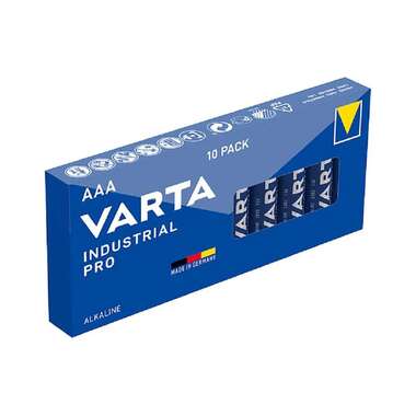 Varta Batterie Industrial Pro , 10 Stück