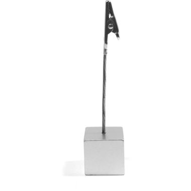 TRENDFORM Zettelhalter CUBE W26 silber