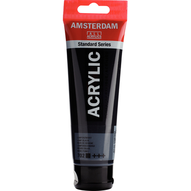 AMSTERDAM Acrylfarbe 120ml 17097022 lampenschwarz 702