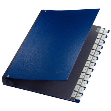 LEITZ Dossier PP A-Z 59240035 bleu 24 comp.