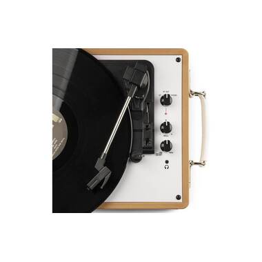 Audizio Tourne-disque Bluetooth RP119G Doré