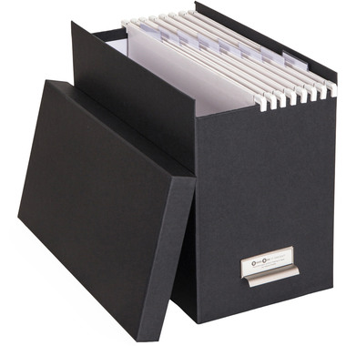 BIGSO BOX OF SWEDEN Boîte Dossiers 15859300 8 dossiers suspendus,gris