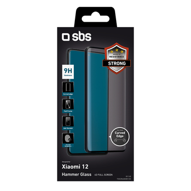 Glas Displayschutz 4D Full Glass für Xiaomi 12/12X