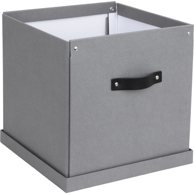BIGSO BOX OF SWEDEN Aufbewahrungsbox Logan 990154133L03 grau 31.5x31.5x31cm