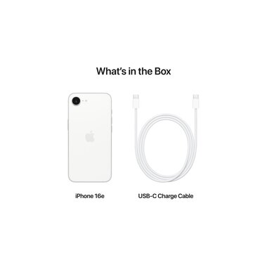 Apple iPhone 16e 128 GB Weiss