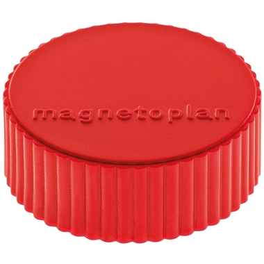MAGNETOPLAN Calamita Magnum 16600406 rosso, Blister 4 pezzi