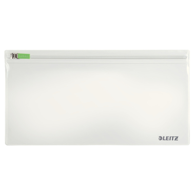 LEITZ Zip-Verschlusstasche S 40070000 transparent 2 Stück