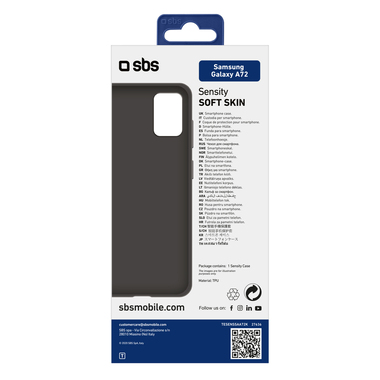 Cover morbida e colorata per Samsung Galaxy A72