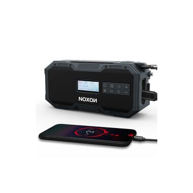 Noxon DAB+ Radio Dynamo Solar 411 Anthrazit