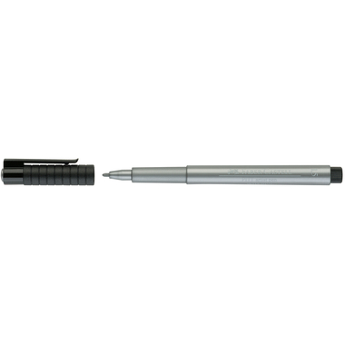 FABER-CASTELL Pitt Artist Pen 1,5mm 167351 silber