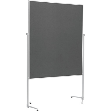 MAGNETOPLAN Design Lavagna Present. Evo+ 1151101 Feltro, grigio 1200x1500mm