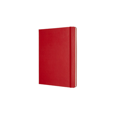 MOLESKINE Taccuino XL 855082 rigato,HardCover,scarlet