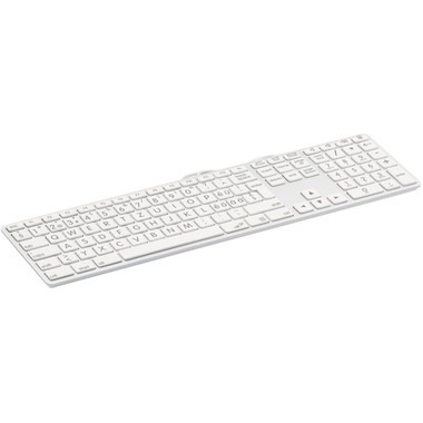 LMP Tastatur USB Grosse Beschriftung WinOS Silber