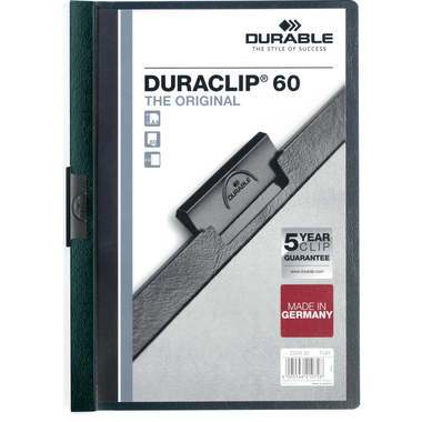 DURABLE Klemmhefter DURACLIP 60 A4 220932 petrol