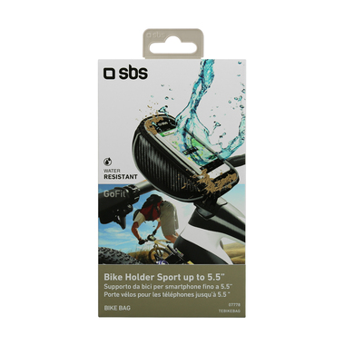 Universal bike mount for smartphones up to 5.5"