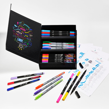BIC Hand Lettering Set Intensity 999399 44 pezzi, ass
