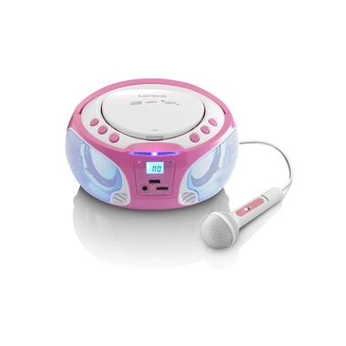 Lenco Radio/CD-Player SCD-650 Pink
