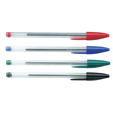 BIC Penna sfera Cristal 830864 schwarz, 10 pezzi