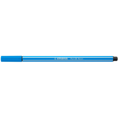 STABILO Fasermaler Pen 68 1mm 68/031 neonblau