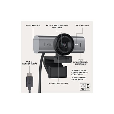 Logitech Webcam MX Brio 705 for Business