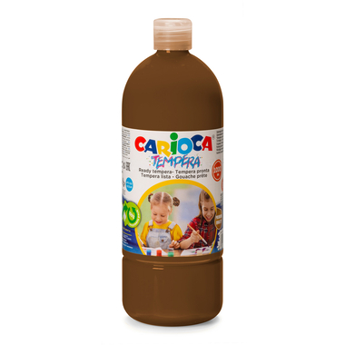 CARIOCA Temperafarben 1000ml 004827-06 braun