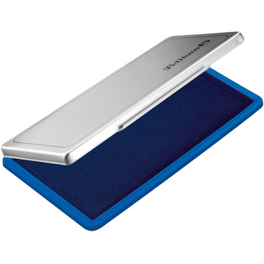 PELIKAN Metall-Stempelkissen blau 331124 Gr.1 16x9cm