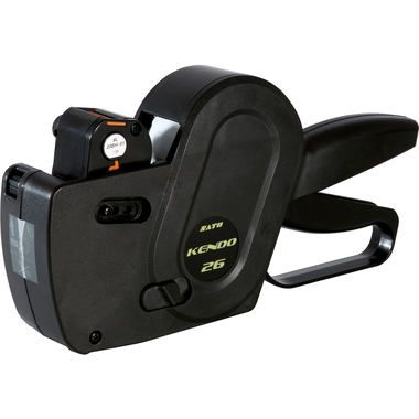 SATO Preisauszeichner KENDO 26 03006 schwarz, 26x12mm 6 Ziffern