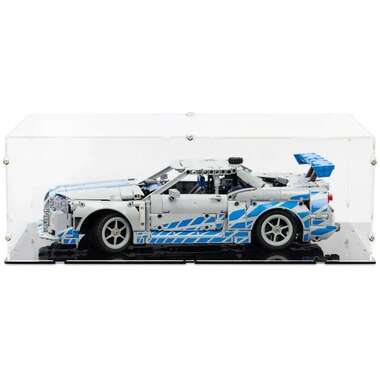 iDisplayit Vetrina in acrilico per LEGO 42210 2 Fast 2 Furious Nissan Skyline