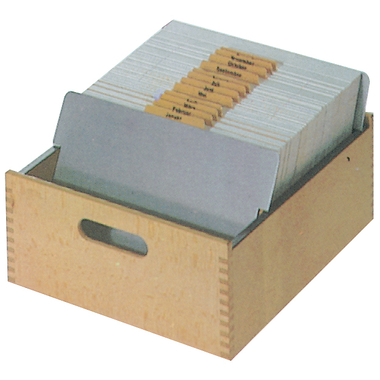 FLÜCK Caisse defichier C6 C6QUER/30 Hêtre 18.5x7.6x30cm