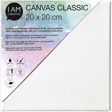 I AM CREATIVE Châssis entoilé FSC 7002.202 20x20cm, Classic