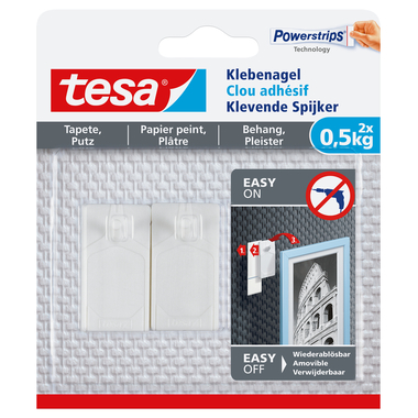 TESA Klebenagel 2x0,5 kg 777720000 Tapete & Putz