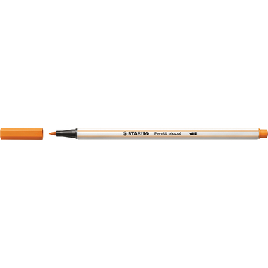 STABILO Fasermaler Pen 68 Brush 568/54 orange