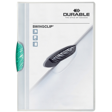DURABLE Klemmhefter SWINGCLIP A4 226032 für 30 Blatt A4 petrol