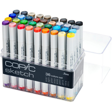 COPIC Marker Sketch 21075158 Set, 36 Stück