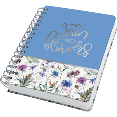 JOLIE Spiralbuch Misty Meadows A5 JN619 dots 240 Blatt