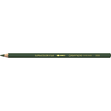 CARAN D'ACHE Farbstifte Supracolor 3,8mm 3888.019 olivschwarz
