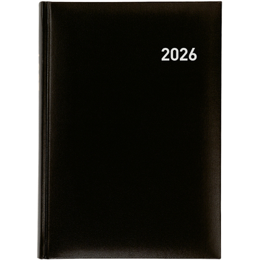 BIELLA Agenda Manager 2026 806511020026U 1J/1P noir ML 14.5x20.5cm