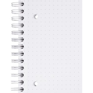 OXFORD Collegeblock Touch A4+ 400132395 lichtgrau, dots 80 Blatt
