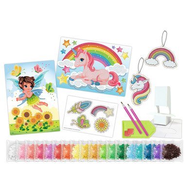 URSUS Diamond Sticker Magic 43510001 2 cartes, 2 pendentifes