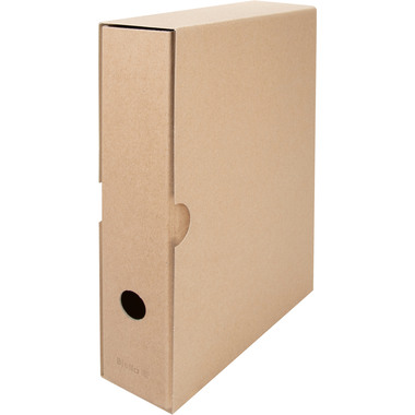 BIELLA Schuber Ordner 7cm 11440010U Standard, braun 5 Stück