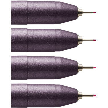 COPIC Multiliner 22075622 Pink Set, 4 Stück ass.
