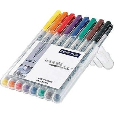 STAEDTLER Lumocolor non-perm. S 311 WP8 8 colori ass.