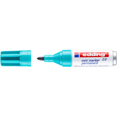 EDDING Mini Marker permanent 1,5-3mm 0-14 türkis