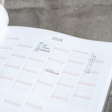 RIDOIDE 10 Jahresagenda 2027-2036 7022404017.27 1T/1S grau DE 21x29.1cm