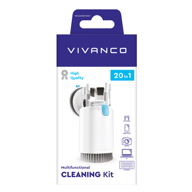 Kit de nettoyage pour smartphones et écouteurs | Vivanco