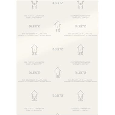 LEITZ Pochettes à plastifier A4 74820000 brillant, 125my 25 pcs.