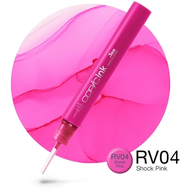 COPIC Ink Refill 2107666 RV04 - Shock Pink